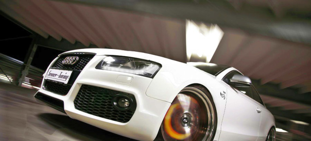 Audi Tuning: S5 mit RS5 Optik-Umbau: Schicker noch schicker gemacht!  White Beast von Senner Tuning
