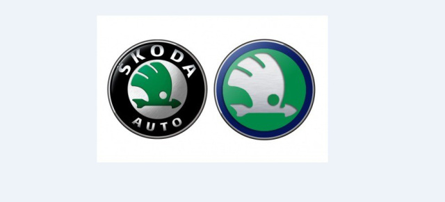 Facelift für Skoda-Logo 2012: So könnte das neue Skoda-Logo es aussehen