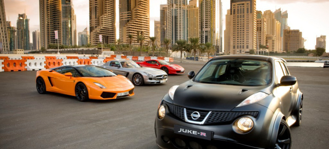 Nissan JUKE-R wird gebaut!: Eine Kleinserie des Juke mit dem GT-R Motor kommt.