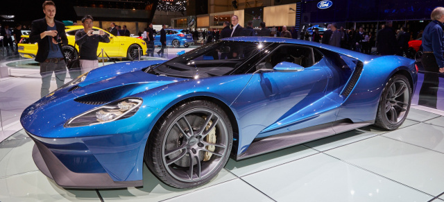 Highlights Genfer Autosalon 2015: Der neue Ford GT - mit Video