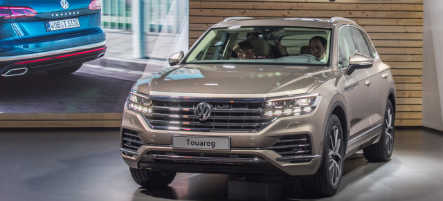 VIDEO - Volkswagens neues Flaggschiff: Das ist der VW Touareg 3 (2018)