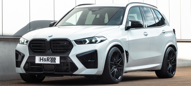 Die Einstellung zählt: H&R Gewindefedern für BMW X5 / X6M inkl. Competition