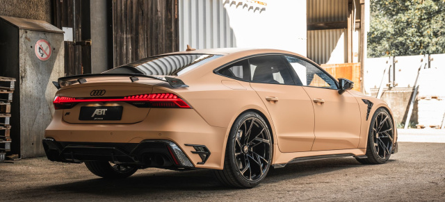 V8-Monster mit Ethanol-Einspritzung: Wolf im Audi-Pelz: Der Abt Audi RS-7-LE 1000 im Fahrbericht