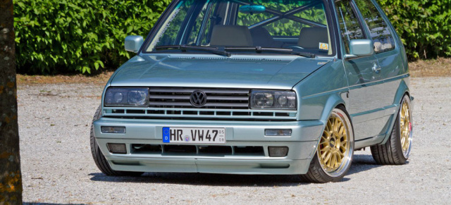 Der Golf Hybrid  VW Golf 2 VR6: 1991er Volumenmodell im Modellmix zur Very Special Edition umgebaut 