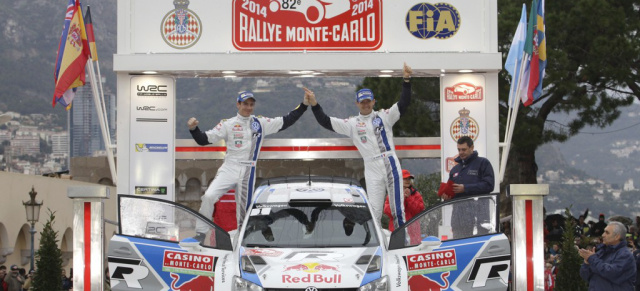 Rallye Monte Carlo 2014 -  Ogier und Ingrassia siegen im Polo WRC: Erster erfolgreiches Rennen für den WRC-Weltmeister
