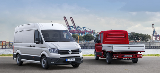 Bestellfreigabe für den neuen VW Crafter : Der neue Crafter kostet deutlich weniger 