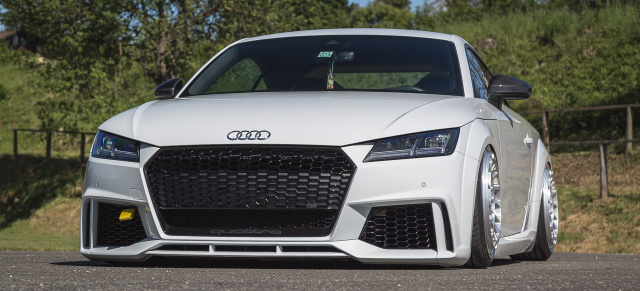 Tuning am Stormtrooper: 2015er Audi TT auf Tuchfühlung mit dem Asphalt