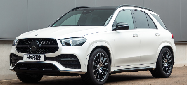 Der Benz für alle Fälle!: Mercedes GLE mit H&R Sportfedern (Typ V167 + C167)