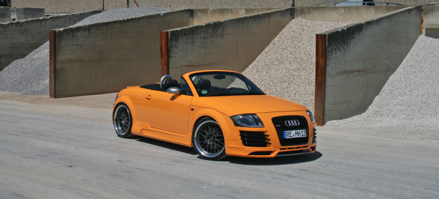 Orangen-Kraft  Audi TT Roadster : Wie für den Sommer gemacht: Fruchtig spritziger Audi TT