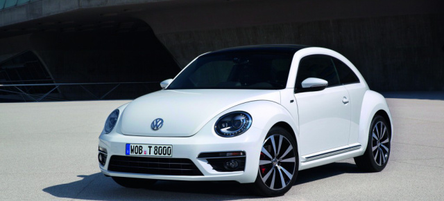 Jetzt bestellbar: R-Line Pakete für den Beetle: Sportlicher Look für den Top-Beetle