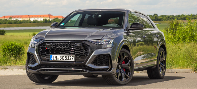 600 PS-Endgegner mit Kostenfalle: 2023er Audi RS Q8 im Video-Fahrbericht