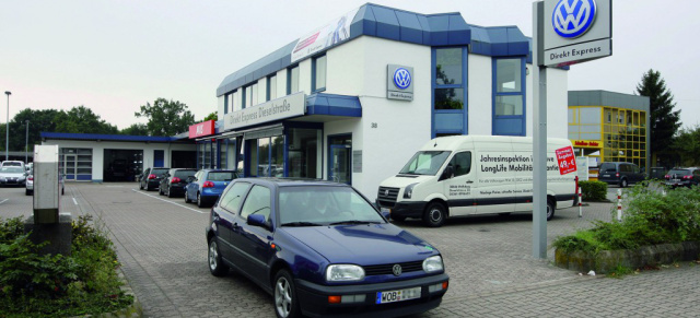 Direkt Express: neuer Schnellreparaturservice für ältere Autos: Ein neues Konzept von  Volkswagen für Kunden mit älteren Fahrzeugen