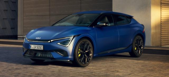 Preis runter, Leistung rauf im Modelljahr 2025: Kia EV 6 GT Facelift mit Preisupdate