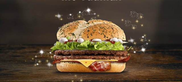 Mc VauMax  Der Burger für alle mit Benzin im Blut: Maximaler Geschmack für maximale Leistung