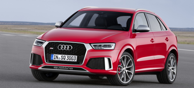 Überarbeitung und Mehr-Leistung: Kleines Facelifting für den Audi Q3 und RS Q3