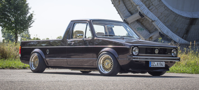 VW Caddy mit Golf GTI Motorumbau: Weber Audio