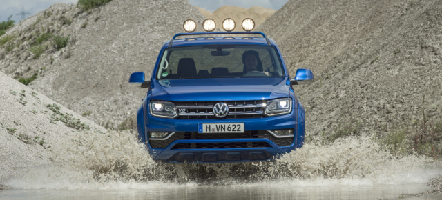 VAU-MAX.de-Fahrbericht: Erster Ausritt im neuen VW Amarok mit dem V6-TDI