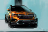 Der etwas andere Kamiq: Skoda zeigt sein indisches SUV „Vision In“