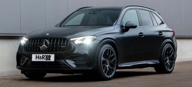 Zwei Modelle, ein Upgrade: H&R Sportfedern für Mercedes Benz GLC 63S E-Performance