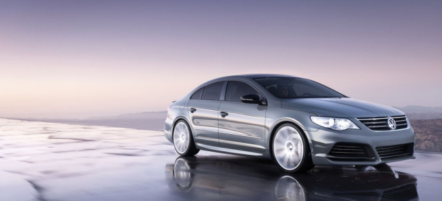 VW zeigt verschärfte Variante des Passat CC auf der SEMA Show - NEUE Bilder hinzugefügt!: Super CC Performance Concept