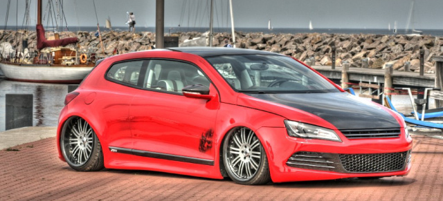 Red Heat  Scirocco 3 Tuning der Extraklasse: Gegen diesen Scirocco 3 sieht selbst der GT24 alt aus