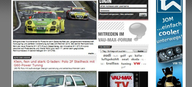 Hacker-Angriff auf VAU-MAX.de erfolgreich abgewehrt!:
