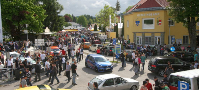Na bitte - geht doch! Die heiße Phase beginnt: Die Bilder aus Reifnitz vom 13. Mai 2010: Nach ein paar Startschwierigkeiten läuft sich das Wörthersee-Treffen 2010 warm