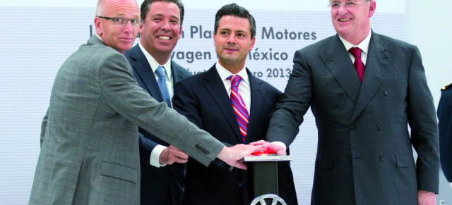 Neues VW-Motorenwerk in Mexiko: Bis zu 330.000 Motoren sollen hier pro Jahr vom Band rollen
