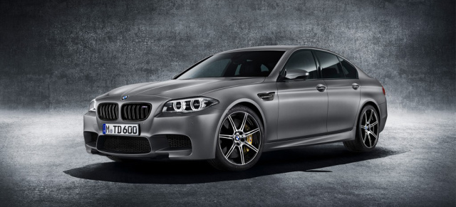 BMW M5 Sondermodell zum 30. Geburtstag des M5: Nur 300 Exemplare wird es von diesem 600 PS starken M5 geben