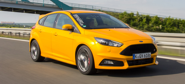 Heißes Eisen aus Köln! So gut geht der sportliche Focus : Fahrbericht: Unterwegs im Ford Focus ST (2015)