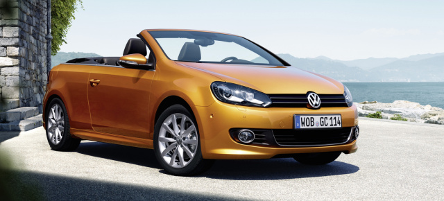 Lebenserhaltende Maßnahmen: VW verfeinert das Golf Cabrio zum Modelljahr 2016