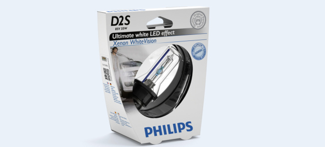 Phillips bietet Upgrade-Xeonbrenner für weißeres Licht: LED-Effekte für Xenonscheinwerfer