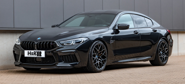The Luxury Series: H&R Sportfedern für das BMW M8 Gran Coupé (F93)