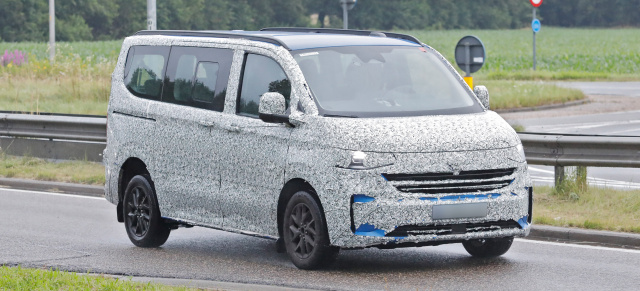 Neue Infos und Bilder zum VW T7 Transporter: Volkswagen T7 - Erlkönig erwischt mit mehr Details | 2024er VW T7 Transporter alle Updates