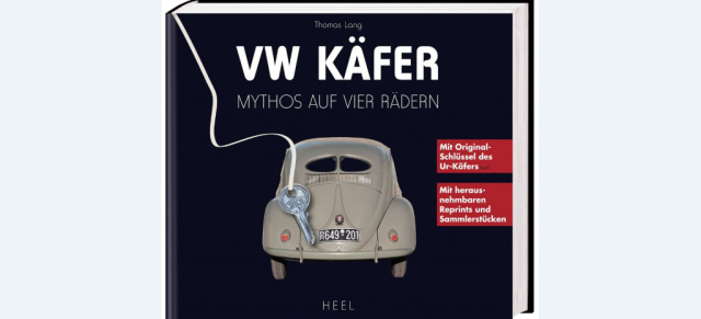 Nicht nur für Sammler und Fans: VW Käfer  Mythos auf vier Rädern: Das Käferbuch zum Anfassen mit Schlüssel des Ur-Käfer