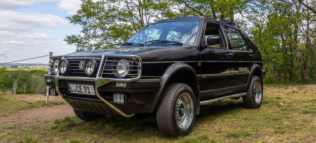 Vom Winterauto zum Schönwettermobil: 1991er VW Golf Country mit reichlich Chrom und Leder