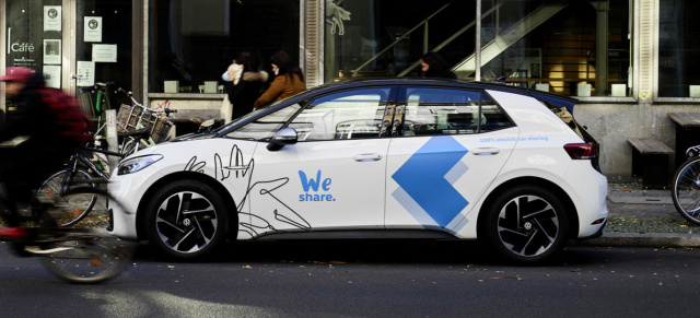 Volkswagen gibt „We Share“ auf: VW Verlustgeschäft mit Car-Sharing