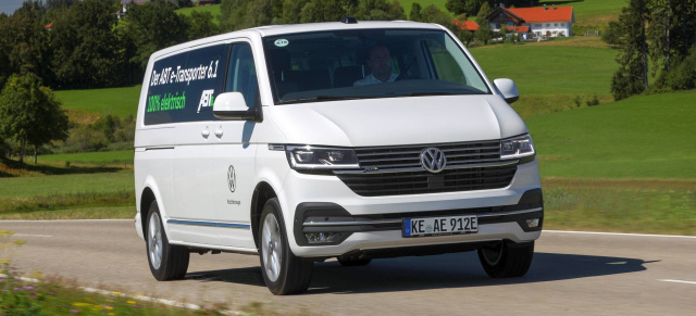 Alternative beim VW T6.1 mit Motorschaden: ABT bietet T6.1 Umbaukit von Diesel- zum E-Transporter