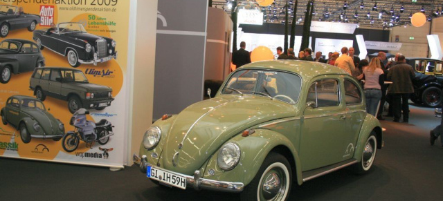 Techno-Classica Essen 2010 vom 7.-11. April: Alle 20 Messehallen mit über 110.000 Quadratmetern ausgebucht