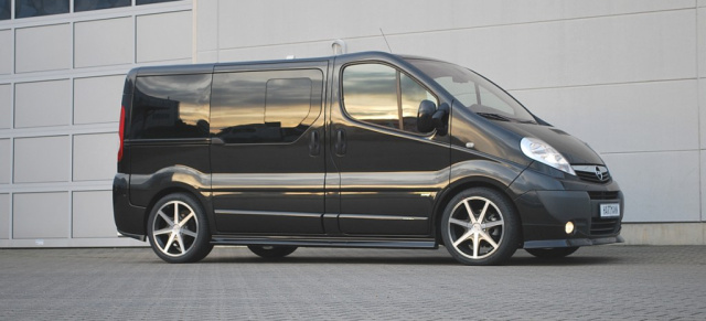 Opel Vivaro von Vansports  by Hartmann Tuning: Hartmann Tuning aus Neuss bietet für den Opel Vivaro, Renault Trafic und Nissan Primastar ein komplettes Tuning-Programm an