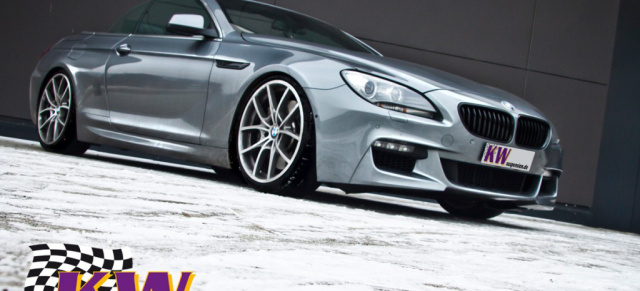 Mehr Performance für den 6er BMW dank KW Gewindefahrwerk: Zwei KW-Gewindefahrwerk-Ausführungen für den Sechser-BMW