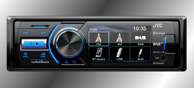 1-DIN-Autoradios – the next level!: Erstes JVC DAB-Autoradio im DIN-Format  mit 3-Zoll-TFT-Farbdisplay