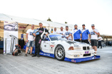 Never-Forget-Tribute-To-Georg-Plasa-KW-Team startet beim Glasbachrennen: Georg Plasas BMW 320 Judd V8 zurück am Berg