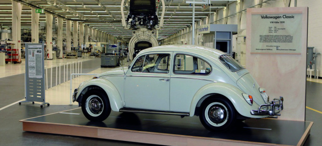 VW bringt den Käfer zurück ans Band!: VW Klassiker sollen motivieren und die Geschichte da lebendig machen, wo sie passiert