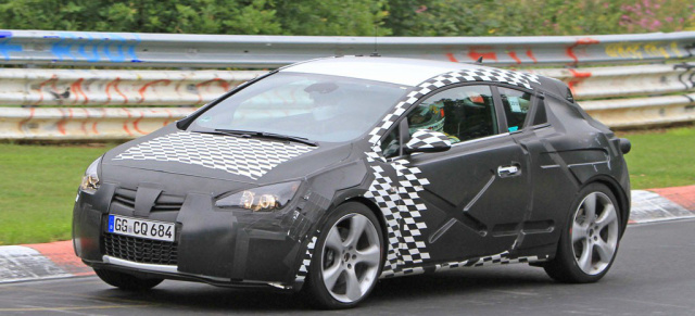 2011er Opel Astra OPC! Erlkönigbilder vom GTI-Killer : Hängt Opel, VW mit dem neuen OPC Astra nun doch noch ab?