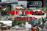 Die meistgelesenen Geschichten auf VAU-MAX.de: Diese Top 20-Stories im Magazin sind Eure Lieblinge 2012!