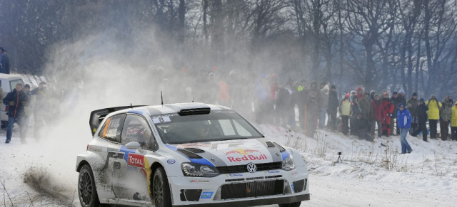 RALLYE MONTE CARLO 2013 - Erste Prüfung für den Polo WRC: Erster Auftritt in der FIA Rallye-Weltmeisterschaft