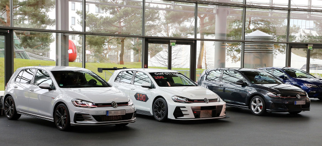 Von Wolfsburg auf die Rennstrecke: 100ster Golf GTI TCR in der Autostadt ausgeliefert