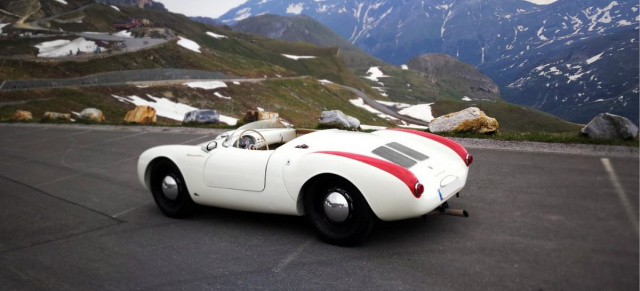 GP Ice Race in Zell am See: „James Dean“ Porsche 550 Spyder kehrt zum legendären Eisrennen nach Zell am See zurück