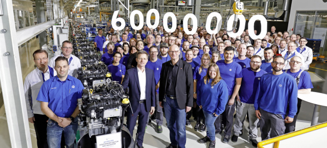 Produktionsjubiläum: 60 Millionen Motoren aus Salzgitter